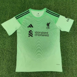 25-26   Liverpoo Green Training Clothes   Fans 1:1 Quality Soccer Jersey