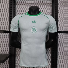 25-26  Celtic Special Edition T-shirt White Player 1:1 Quality Soccer Jersey