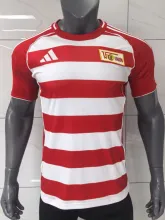 25-26 FC Union Berlin Home  Fans 1:1 Quality Soccer Jersey