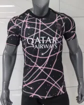25-26  PSG Paris Pre Match Uniform  Fans 1:1 Quality Soccer Jersey