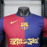 25-26 Barcelona Home PLayer（新广告）1:1 Quality Soccer Jersey