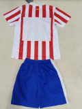 25-26  Atletico Madrid Home Kids  Kits  Soccer Jersey