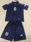 25-26   Japan Home  Kids  Kits   1:1 Quality Soccer Jersey