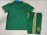 25-26 Mexico Special Edition Green Kits  Kids 1:1 Quality Soccer Jersey