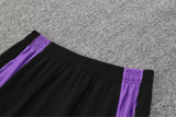 25-26 Real Madrid Training  Light Black Paired With Purple Player  1:1 Quality Training Jersey