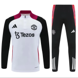 24-25  Manchester United Training  White 1:1 Quality Training Jersey