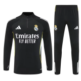 25-26 Real Madrid Training  Light Black 1:1 Quality Training Jersey
