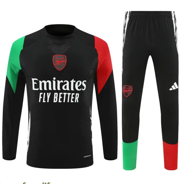 24-25   Arsenal Training Black  Player  1:1 Quality Training Jersey