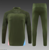 24-25 Manchester City  Training   Army Green 1:1 Quality Training Jersey