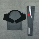 24-25  Manchester United Training Dark Grey 1:1 Quality Training Jersey