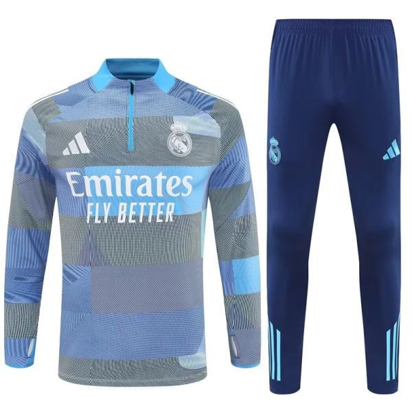 25-26  Real Madrid Training  light Blue  1:1 Quality Training Jersey