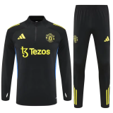 25-26  Manchester United Training Black  1:1 Quality Training Jersey