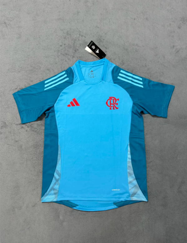 25-26 Flamengo  Training Clothes  light Blue  Fans 1:1 Quality Soccer Jersey
