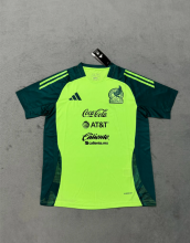 25-26 Mexico Training Clothes  Fluorescent Green  Fans 1:1 Quality Soccer Jersey