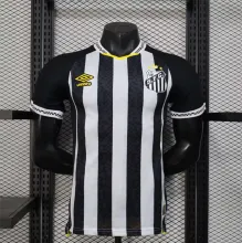 25-26  Santos  Away  player 1:1 Quality Soccer Jersey