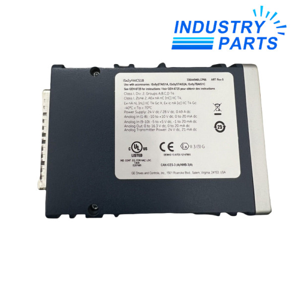 General Electric IS420YAICS1B Mark VIe Analog I/O Pack Module