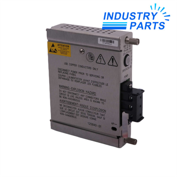 Bently Nevada 125840-01 High Voltage AC Power Input Module (PIM)