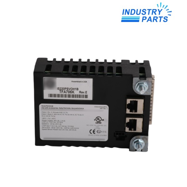 GE IS220PSVOH1B Servo I/o Module