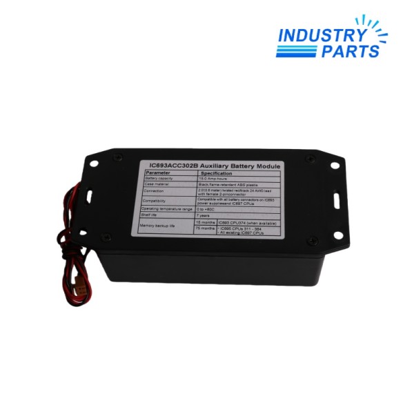 GE IC693ACC302B CPU RAM Backup Battery
