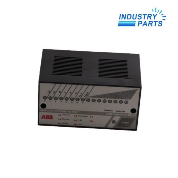 ABB ICSM06A6 FPR3350601R1062 Analog I/O Remote Unit
