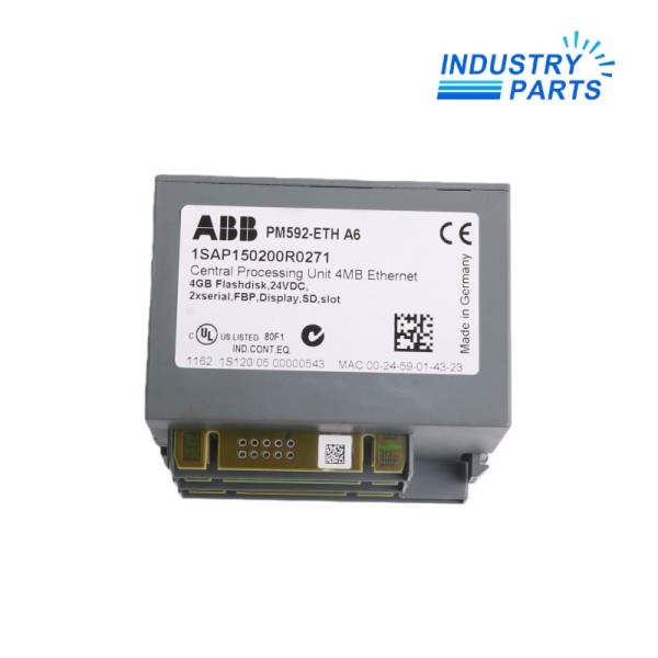 ABB PM592-ETH  1SAP150200R0271 Processor Module
