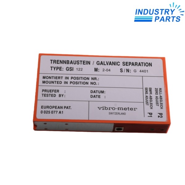 Vibro Meter GSI122 Module