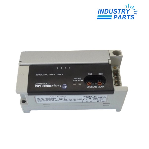 Allen-Bradley 1790D-TN4V0 CompactBlock LDX 4 A/I Base Block