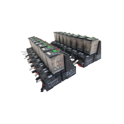 Schneider | RXM4AB1B7 , RXZE2S114M | Relay connector