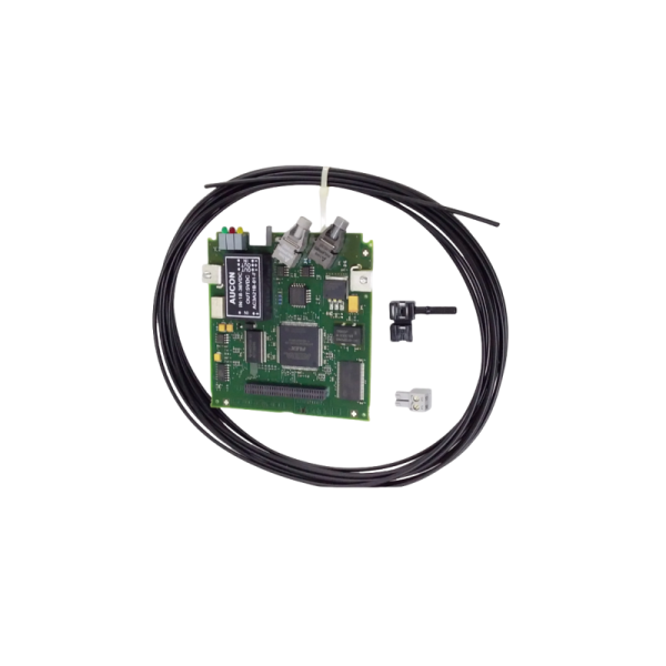 SIEMENS | 6SX7010-0FJ00  | Fiber optic communication board with fiber optic cable