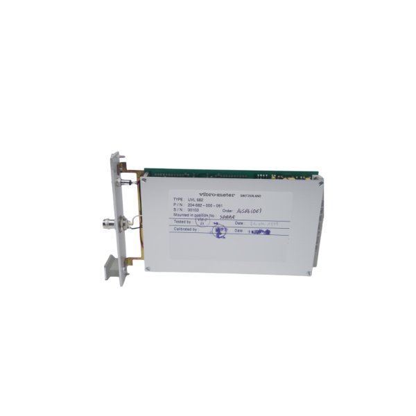 VIBRO METER UVL682 204-682-000-061S VIBRATION PROCESSOR