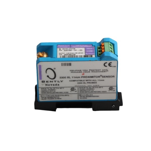 Bently Nevada  |330780-91-05  |  3300 XL 11 mm Proximitor Sensor