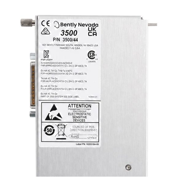 Bently Nevada | 126623-01 | 3500/44M Aero GT I/O Module