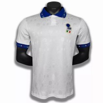 1994 Italy Away White Retro Soccer Jersey 1994 Italy Away White Retro Soccer Jersey