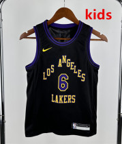 2024 LAKERS JAMES #6Top Quality Hot Pressing Kids NBA Jersey 2024 LAKERS JAMES #6Top Quality Hot Pressing Kids NBA Jersey