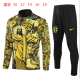 24-25 Brazil High Quality Kids Half Pull Tracksuit