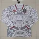 1998 Mexico Away White Long Sleeve Retro Soccer Jersey
