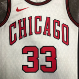22-23 Bulls PIPPEN #33 White City Edition Top Quality Hot Pressing NBA Jersey