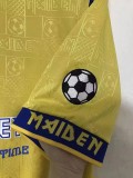 2008 West Ham Iron Maiden #08 Yellow Retrot Soccer Jersey