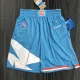 21-22 Clippers Blue City Edition Top Quality TrainingPants