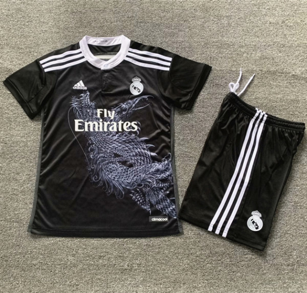2014-2015 RMA Third Retro Kids Soccer Jersey
