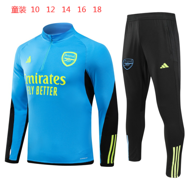 24-25 ARS High Quality Kids Half Pull Tracksuit