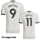 24-25 Man Utd Third Long sleeves Player Soccer Jersey