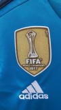 2017-2018 RMA Third Long Sleeve Player Version Retro Soccer Jersey