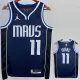 22-23 Dallas Mavericks IRVING #11 Royal Blue Top Quality Hot Pressing NBA Jersey (Trapeze Edition)