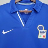 1998 Italy Home Retro Soccer Jersey