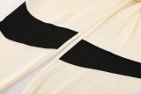 2024 NK White Half Pull Tracksuit 