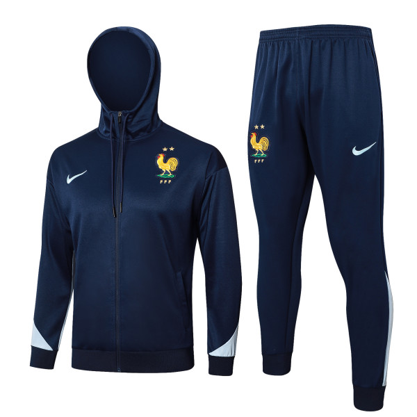24-25 France High Quality Hoodie Jacket Tracksuit