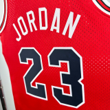 1984-85 BULLS JORDAN #23 Red Retro Top Quality Hot Pressing NBA Jersey