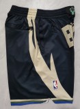 2024 Milwaukee Bucks Embroidery Top Quality NBA Pants