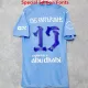 23-24 Man City Home 1:1 Special Edition Fonts Fans Soccer Jersey
